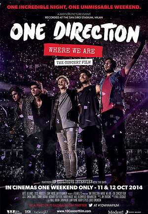 ONE DIRECTION “Where We Are”コンサート・フィルム